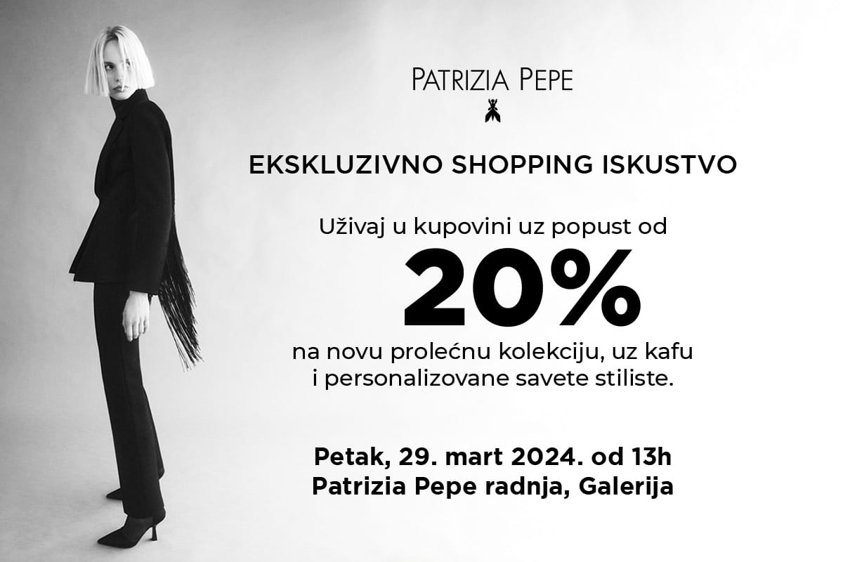 EKSKLUZIVNO PATRIZIA PEPE ŠOPING ISKUSTVO