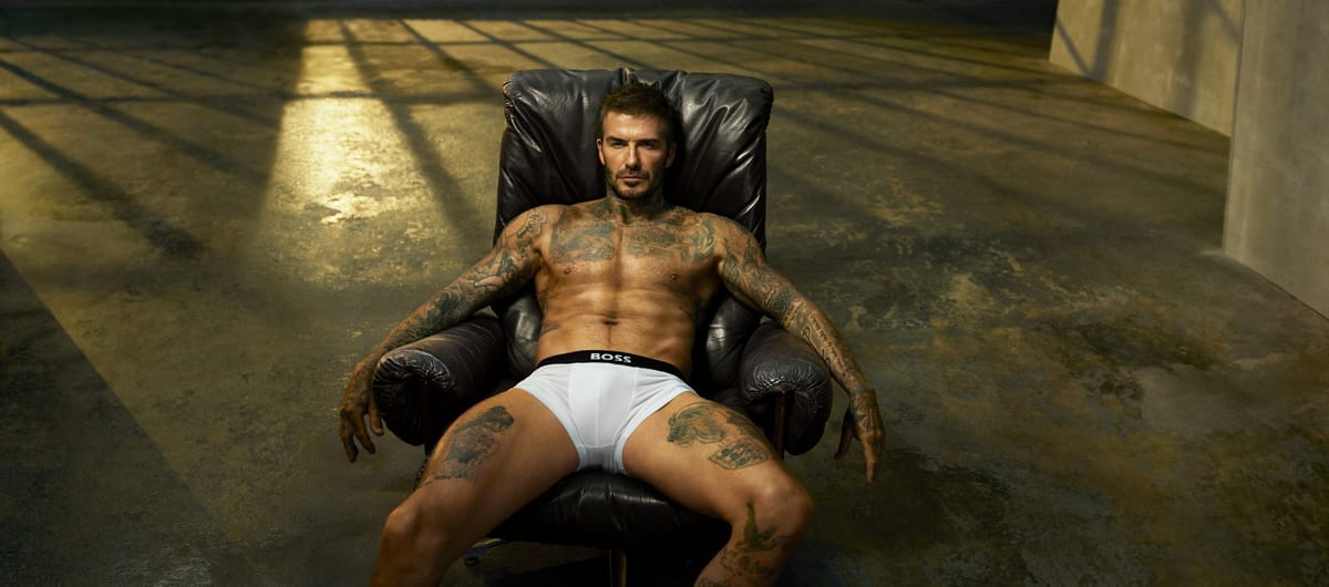 David Beckham u novoj Boss One bodywear kampanji