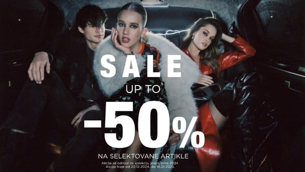 Ovo ste svi čekali: Selektovani artikli su sada na -50% popusta u Fashion Company radnjama